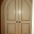 arch door with casing